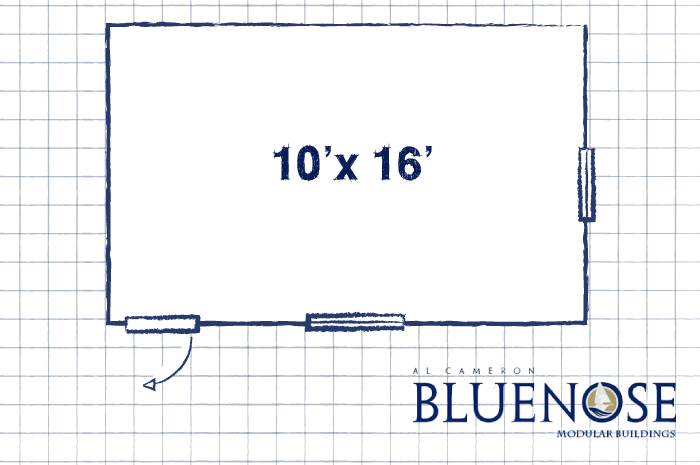 10' X 16' Single-Room Unit