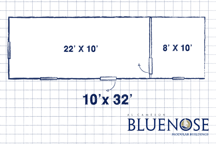 10' X 32' Two-Room Unit